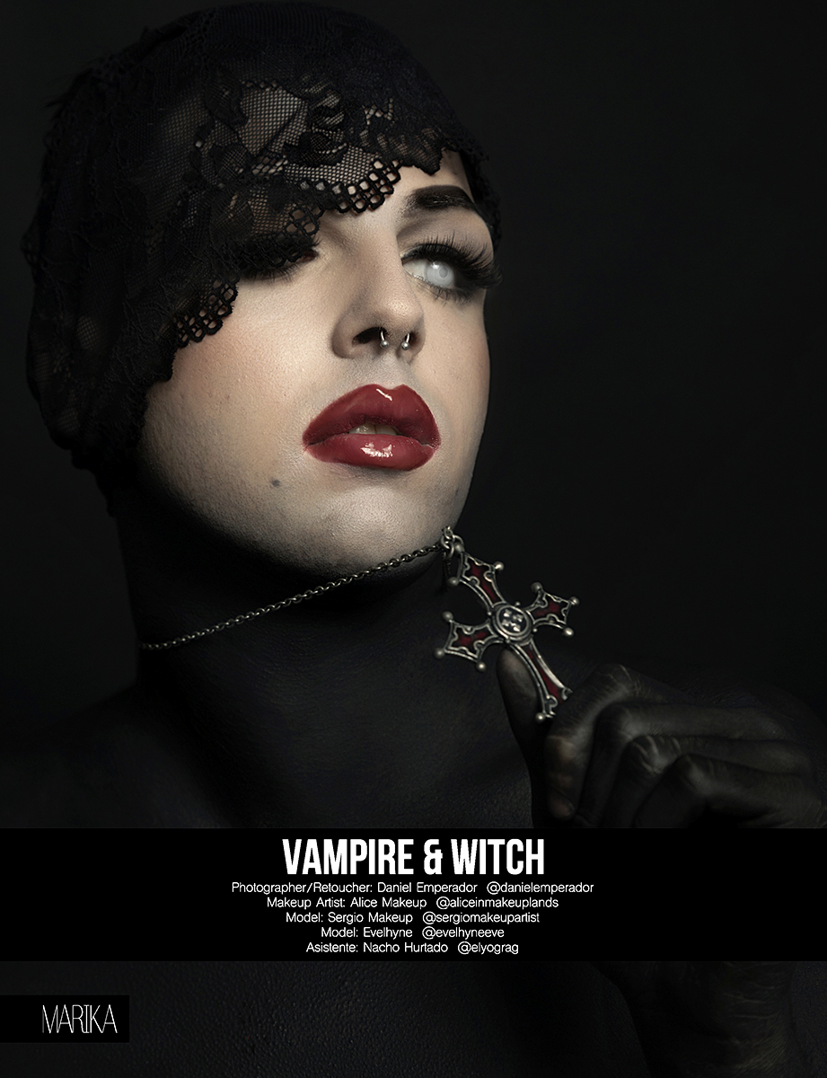 Portfolio Editorial Vampire and Witch